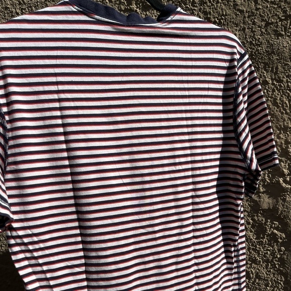 Women's Lululemon T-Shirt Multicolor Striped NO SIZE Casual City Stretch Active - Picture 10 of 10